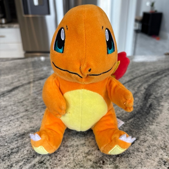 Jazwares 2021 Pokemon 8” Charmander Plush Officially Licensed - Picture 3 of 5